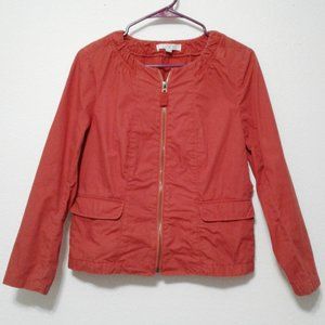 Loft lightweight orange 100% cotton jacket